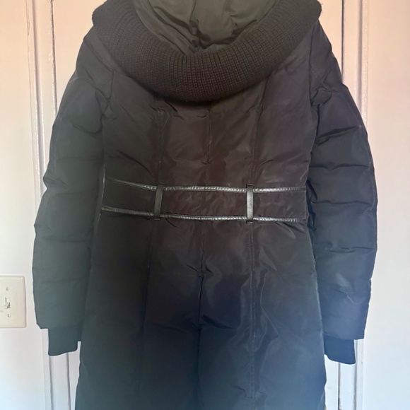 Mackage Brigid Knit Trim Down Coat - Picture 4 of 4